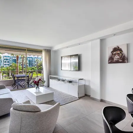 Lägenhet Agence Des Residences - Prives Du 45 Croisette- Prestige *
